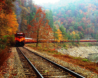 The Great Smoky Mountain Railroad