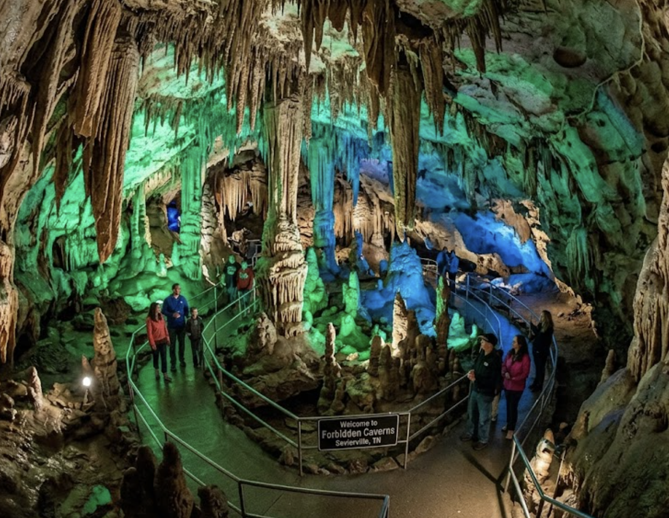 Forbidden Caverns Underground Tour